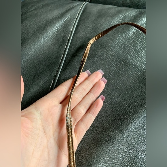 Vintage Bueno purse metallic mesh overlay snap‎ button closure - Picture 10 of 10